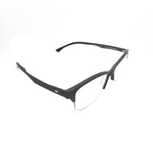 ISO12870 Half Rim Rectangle Eyeglasses Anti Glare Spectacles For Computer Users