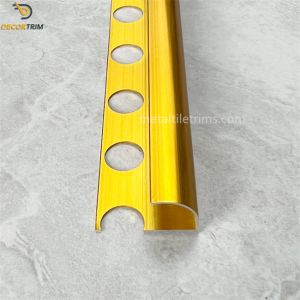 Aluminium Tile Edging Strip Aluminium Tile Trim 6063 Material ODM