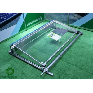1.5KN/sqm Snow Load Anodized Aluminum Solar Roof Brackets