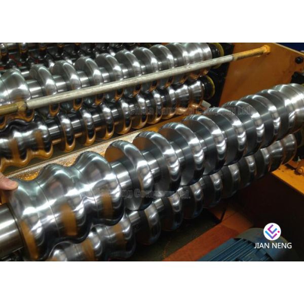 Cast Iron Rolls For Roll Forming Machine , Metal Roof Machine Mould Forged Steel