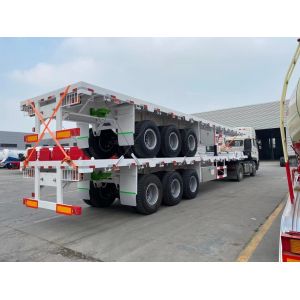 Jost E100 20FT 40FT Flatbed Semi Trailer for Transport Container Utility Trailer