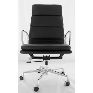 Easy Assemble Adjustable Office Chair , Multi Functional Executive Swivel Chair