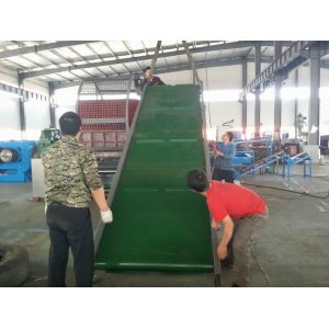 415V 50HZ Rubber Tire Shredder LP800 Waste Tire Recycling Line