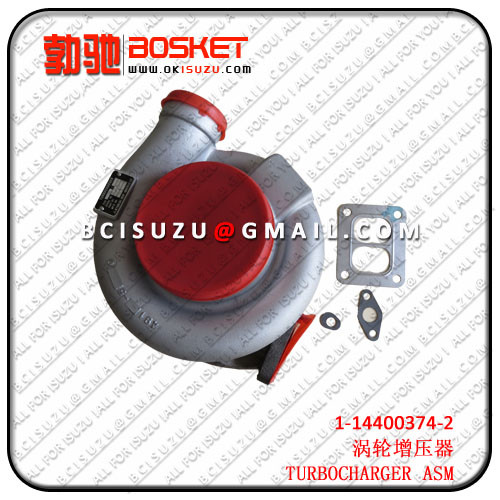 Buy  ISUZU CYZ51K 6WF1 TURBOCHARGE 1-14400374-2 1144003742 at wholesale prices