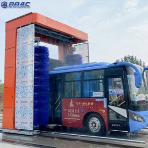 AA4C Automatic Rollover gantry Drive Through No Limited Washing Length 3 Brushes