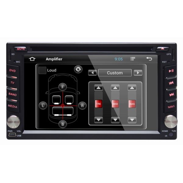 Ouchuangbo Auto Multimedia Stereo Radio DVD Player for Hyundai Terracan /Matrix /Tiburon GPS Nav iPod OCB-2822B