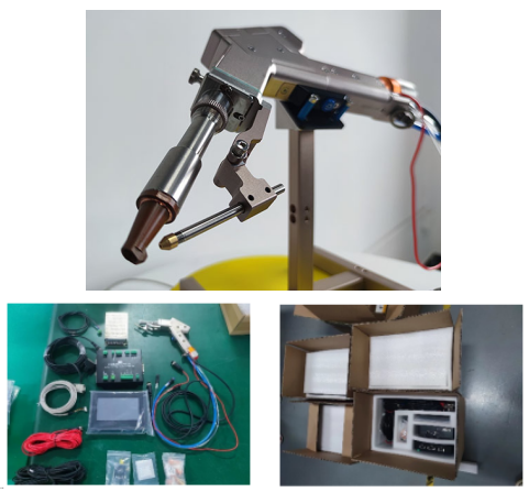 Double Wire Feeding Handheld Single Motor Laser Welding Machine Welding 4mm Stainless Steel