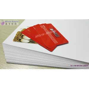 Double Sided Card 0.40mm Digital Printing PVC Sheets