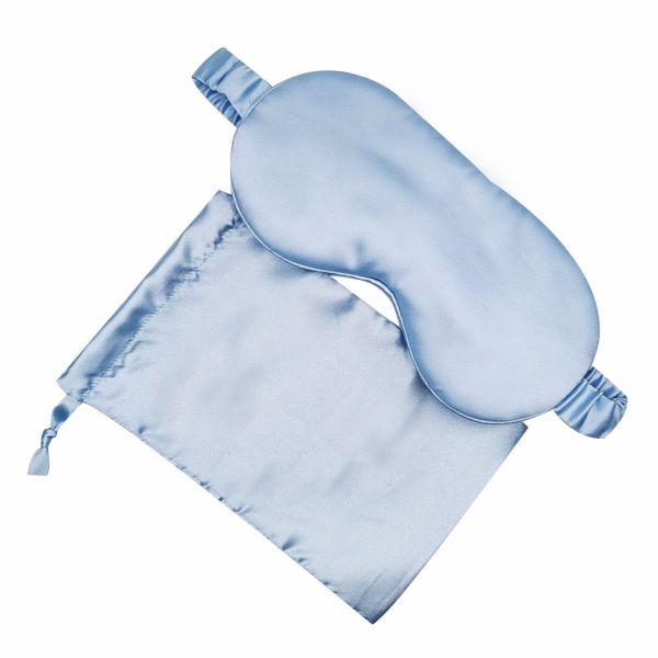 Spot wholesale silk eye mask With bags custom LOGO shade mulberry for sleeping well