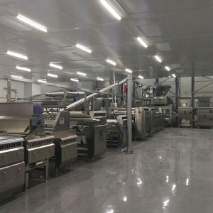 Customized Crispy Automatic Making Machine , High Quality Industrial Biscuit