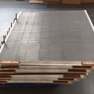 Freezer Flat Microchannel Heat Exchanger 36mm Wall Thickness