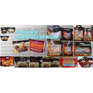 microwaveable bag, Rotisserie Chicken Bags, Microwave Grilled Chicken bag Hot