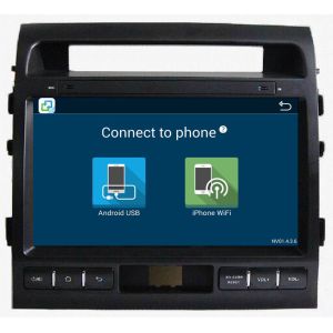 Ouchuangbo car radio digital screen 4 Core CPU for Toyota Land Cruiser 2010-2012
