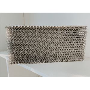 Long Life Metal Corrugated Wire Mesh Structured Packing For Separation