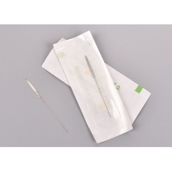 Sterilized Round Ink Eyebrow Permanent Makeup NeedleDisposable Micro Needle Suitable For Tattoo Machine
