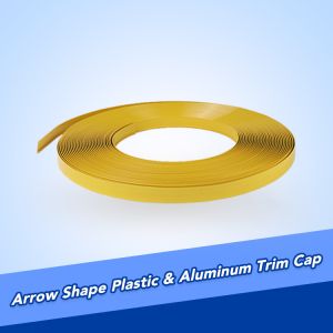 ISO9001 26mm Engineering Plastic Polycarbonate Trim Cap For Signs