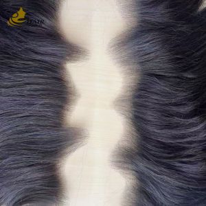M Shaped Hairline Customized Human Hair Lace Closure
