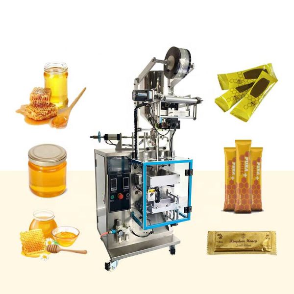 Buy Small Honey Sachet Packaging Machine 5ml Liquid Filling Automatic at wholesale prices