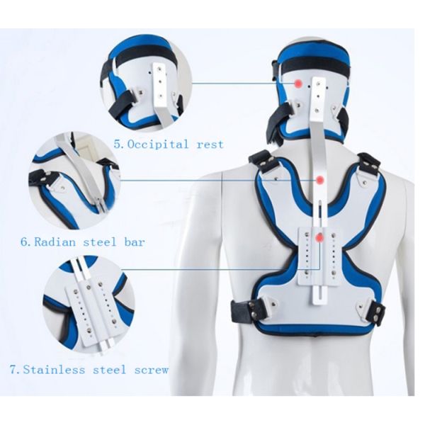 Durable Orthopedic Rehabilitation Products Head And Neck Fracture Fixation Cervical Vertebra Rehabilitation Support