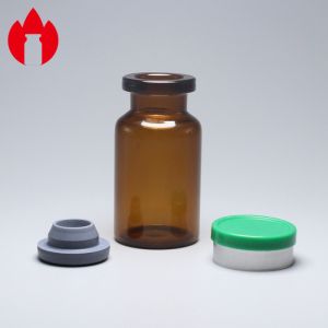 10R Amber Pharmaceutical Glass Vial