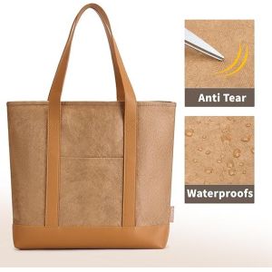 Eco Friendly Custom Waterproof Women Tote Bag Fashion Casual Large Capacity