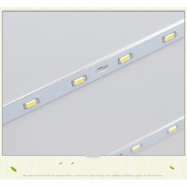 Nordic wood square LED celling lights wood color modern minimalist Chinese ceiling lights(WH-WA-33)