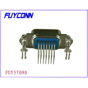 24 Pin Centronic PCB Right Angle Female Connector with Jack Screws and Board