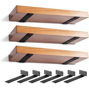 Powder Coated L Shape Shelf Bracket Hidden Steel Brackets for Shelves 0.2Inch