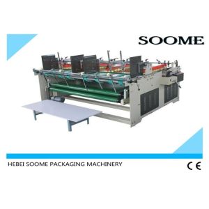 Quality 1800mm Auto Corrugated Box Making Machine Sticking Function Pressure Type for sale