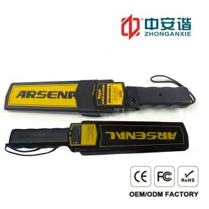 Gun Body Scanner Detector , Foldable Metal Detecting Wand MD-3003B1 High