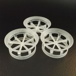 Quality Plastic Mini Cascade Ring Tower Packing For Methanol And Organic Acid Separation for sale