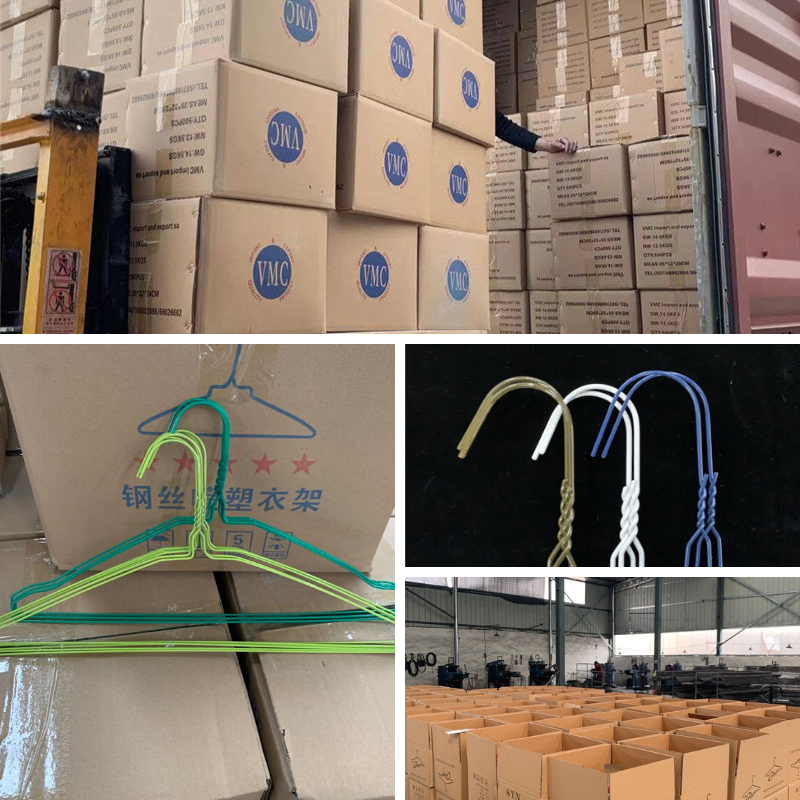 Portable 1.9mm 40.5cm Clothes Wire Hanger Low Carbon Steel Material For Suit