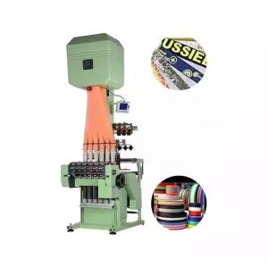 High Frequency Shuttleless Loom Jacquard Machine For Elastic Narrow Fabric Noise Filtering