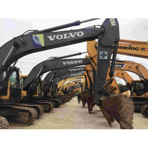 20500kg Working Weight 107KW Power Second Hand Vollvo EC210BLC Crawler Excavator