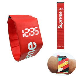 Buy Customized Colorful Promotional Electric Paper Watch Wrist Watch at wholesale prices