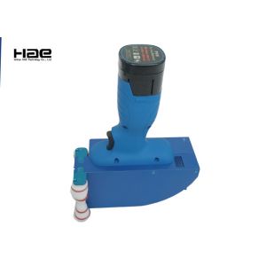 Blue Touch Screen Handheld Inkjet Printer For Carton Mark Batch Coding Lot