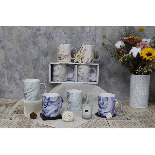 Grain glazy gift mug new bone china luxury mugs for home and office use ceramic mugs