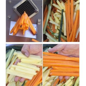 International Food Machinery Pistacia Nuts Strip Cutting Machine Cassava Peeling