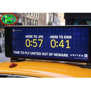 China Asynchronous Control Car LED Sign Display 384*128dot Screen Resolution and 1R1G1B Configurations for Optimal Advertising on sale