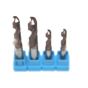 Cemented Tungsten Carbide Drill Bits For Hardened Steel Metal 3D Coating