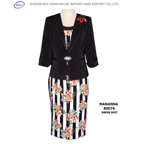 Buy Elegant formal suits for plus size women 80076 at wholesale prices