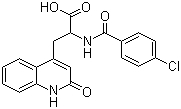 CAS # 90098-04-7 (111911-87-6;139344-42-6), Rebamipide, 2-(4-Chlorobenzoylamino)-3-(1,2-dihydro-2-oxo-4-quinolyl)propionic acid