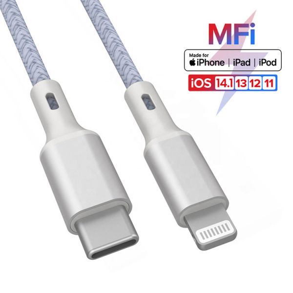 C94 MFI Certified 3A USB Lightning Charging Cable For Apple Ipad Iphone MacBook