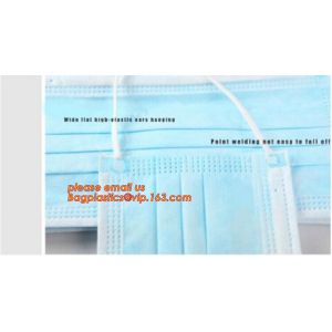 FDA approval medical non woven surgical disposable 3 ply earloop face mask