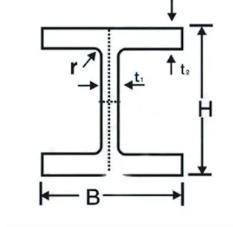 A36 S235jr J0 J2 S355jr A572 A992 Steel H BEAM Hot Rolled 88mm-1056mm