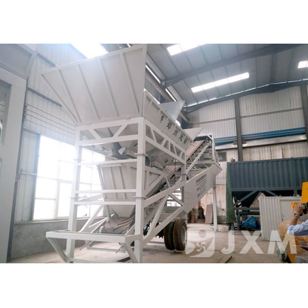 Buy 98kw Electric Concrete Batch Mix Plant Equipment Concrete Batching Systems at wholesale prices