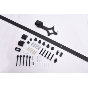 Raw Carbon Steel Sliding Door Barn Gate Hardware