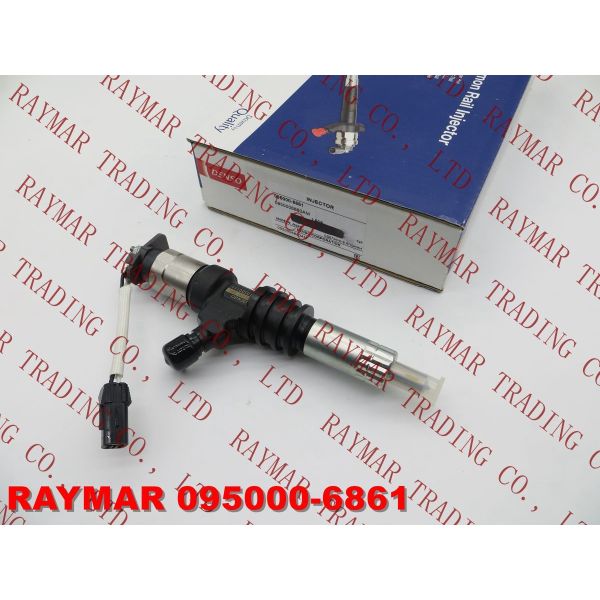 Buy DENSO GENUINE Common rail fuel injector 095000-6860, 095000-6861 for MITSUBISHI 6M60T ME304627, ME307086 at wholesale prices