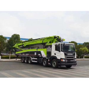 Used Zoomlion Boom Concrete Pump Trucks 67X-7RZ 67m