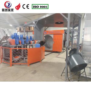 Yingchuang Roto Carousel Rotomolding Machine CC-3A-2000 for Camouflage Insulated